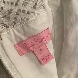 Lilly Pulitzer Dresses - Worn once! Lilly Pulitzer White Dress Lilly Pulitzer Dresses - Worn once! Lilly Pulitzer White Dress